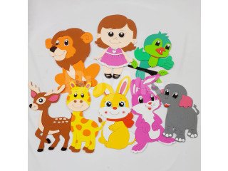 HAPPY ANIMAL CRAFT DESIGNS FOR KIDS