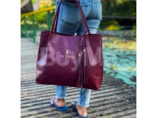 LADIES HANDBAG - MAROON