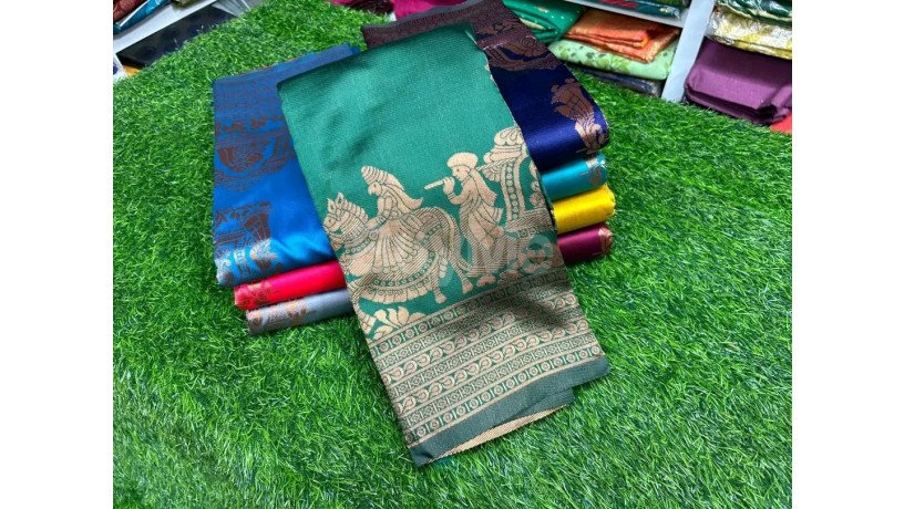 chariot-border-silk-saree-green-big-0