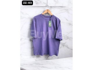 OVESIZE POPCORN T-SHIRT - PURPLE