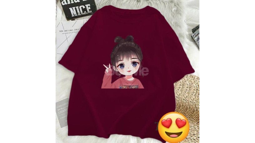 cute-little-girl-baggy-tshirt-maroon-big-0