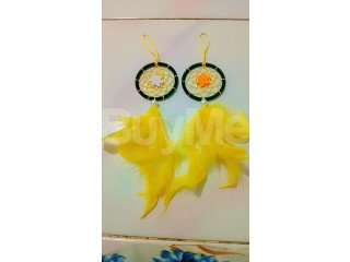 SMALL DREAM CATCHER - YELLOW