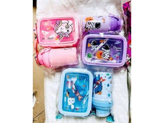 KIDS LUNCH BOX & WATER BOTTLE SET 2