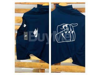 PRINTED T SHIRT - DARK BLUE COLOUR