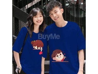 COUPLE T SHIRT - BLUE