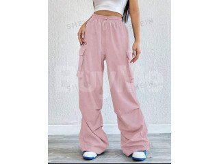 LADIES PINK CARGO PANT