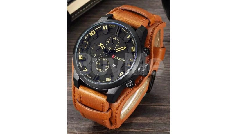 curren-leather-strap-and-date-watch-for-mens-brown-big-0