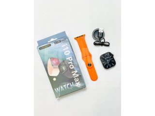 I10 PRO MAX SMART WATCH UNISEX - ORANGE