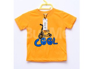 CASUAL KID TSHIRT - ORANGE