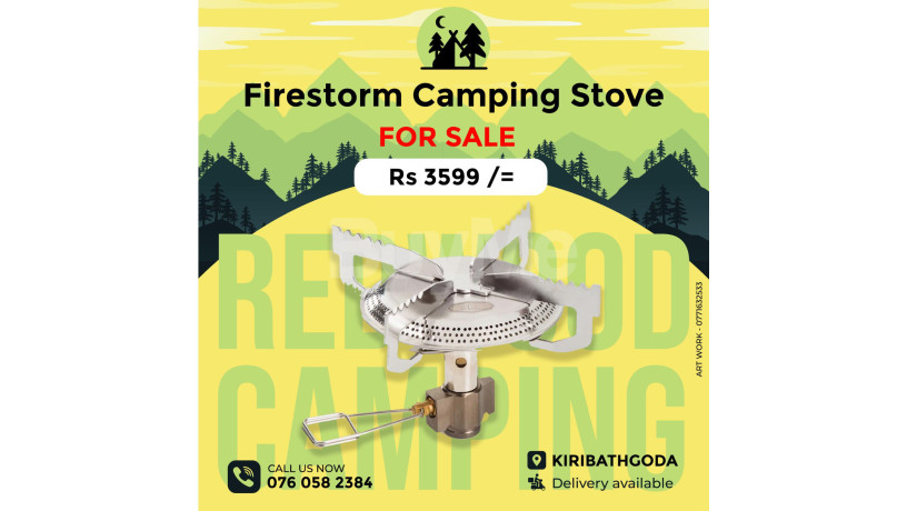 firestorm-camping-stove-for-sale-big-0