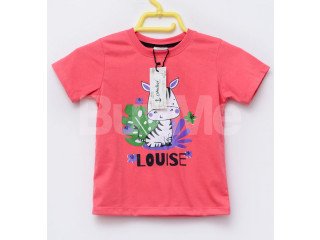 CASUAL PRINTED KID TSHIRT - PINK