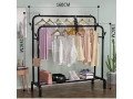 double-drainer-cloth-rack-simple-clothes-floor-rack-1-layer-small-2