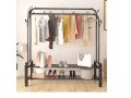 double-drainer-cloth-rack-simple-clothes-floor-rack-1-layer-small-3