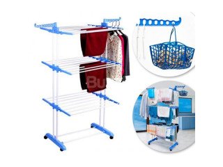 THREE LAYER CLOTHES RACK - FOLDABLE