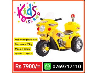 KIDS RECHARGEABLE BIKE