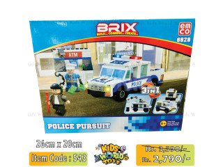 POLICE PURSUIT TOY SET