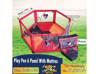 PLAY PEN WITH MATTRESS