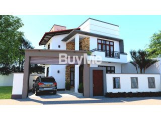 FULLY CONSTRUCTED SQUARE ULTRA-MODERN TWO STOREY BRAND NEW HOUSE FOR SALE IN GODAGAMA