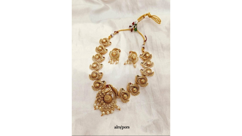 antic-choker-type-necklace-gold-plated-big-0