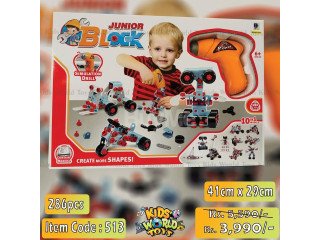 JUNIOR BLOCK - KIDS ITEMS(286 PCS)