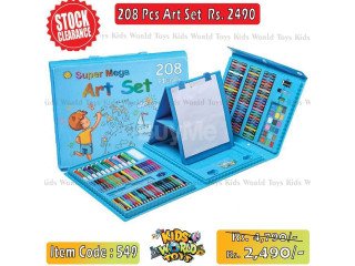 208 PCS ART SET FOR KIDS - KIDS TOY