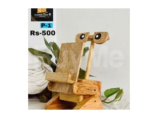 CUTE WOODEN MOBILE PHONE STAND