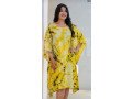 bathik-fabric-short-frock-yellow-small-0