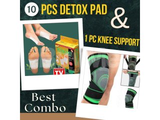 DETOX & KNEE SUPPORT COMBO PACK