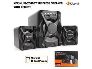 KISONLI U-2500BT WIRELESS SPEAKER WITH REMOTE