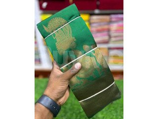 TRADITIONAL SILK SAREE - GREEN