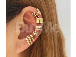 METALLIC STYLE SIMPLE FASHION WOMEN EARRINGS SET