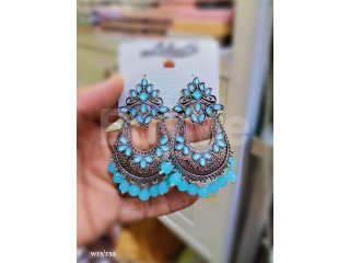 FUNCTION WEAR EARRINGS - LIGHT BLUE