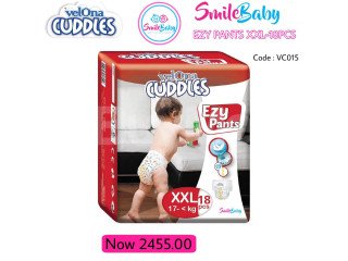 VELONA CUDDLES EZY PANTS - XXL 18 PCS