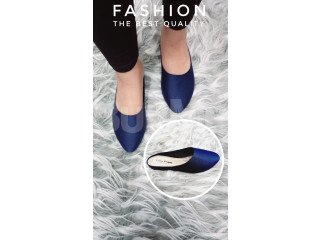 LADIES HALF SHOES - DARK BLUE