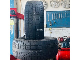 USED TYRE FOR HONDA VEZEL - 215/55/17