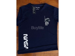 MEN'S CREW NECK T - SHIRT - DARK BLUE