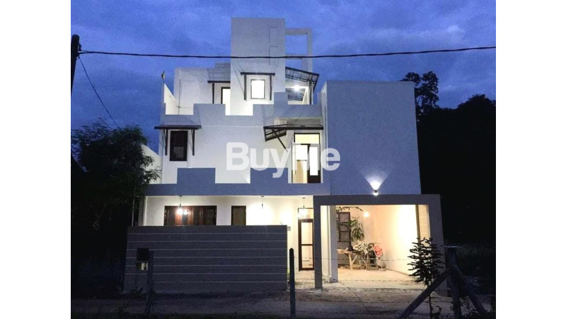 completed-three-story-box-type-modern-house-for-sale-in-kottawa-hiripiya-area-big-0