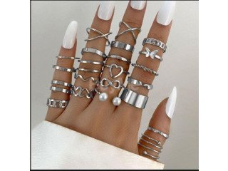 RING SET - SILVER