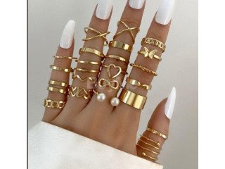 RING SET - GOLD