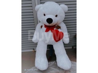 6.5FT TEDDY BEAR - WHITE