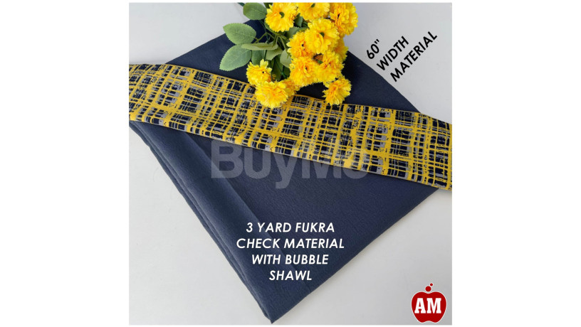 fukra-check-material-with-chiffon-shawal-design-big-0