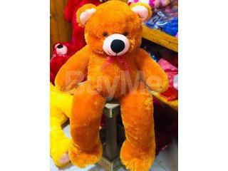 3FT TEDDY BEAR - MUSTARD YELLOW