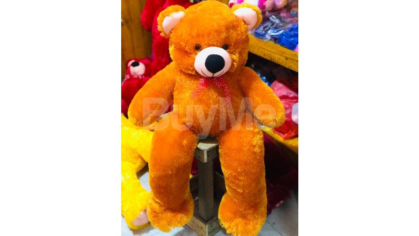 3ft-teddy-bear-mustard-yellow-big-0