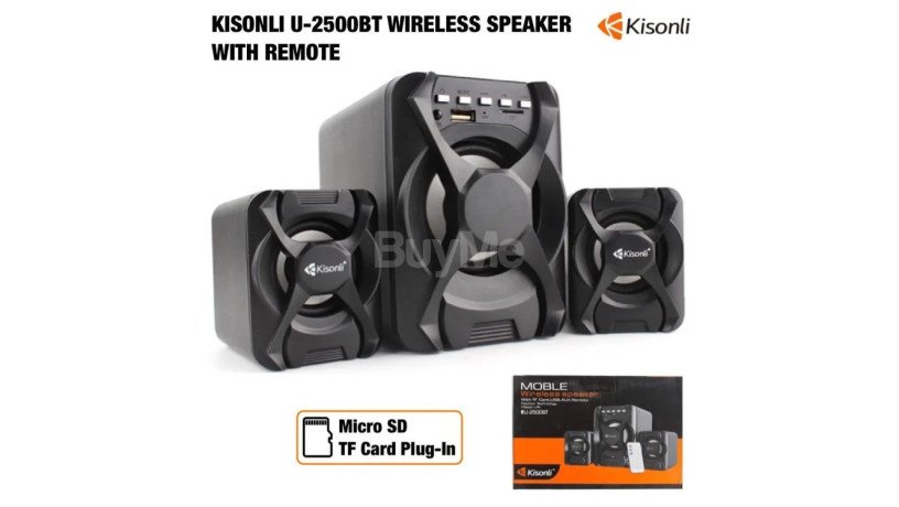 kisonli-u-2500bt-wireless-speaker-with-remote-for-sale-big-0