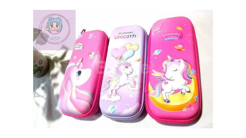 cute-3d-pencil-box-for-girls-hardtop-unicorn-shell-big-0