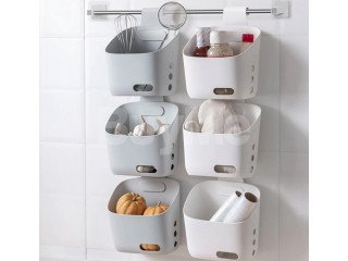 1 PCS BATHROOM HANGING SMALL BASKET TOILET RACK