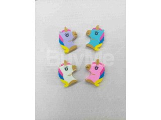 CARTOON UNICORN RUBBER ERASER