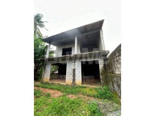 UNDER CONSTRUCTURE TWO STORY HOUSE AND 10.5 PERCH LAND FOR SALE IN GANEMULLA