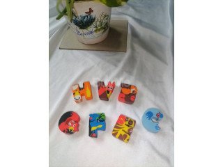 LETTER ERASERS