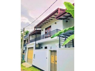 NEWLY BUILT ULTRA MODERN TYPE TWO STORY HOUSE FOR SALE IN KESBEWA